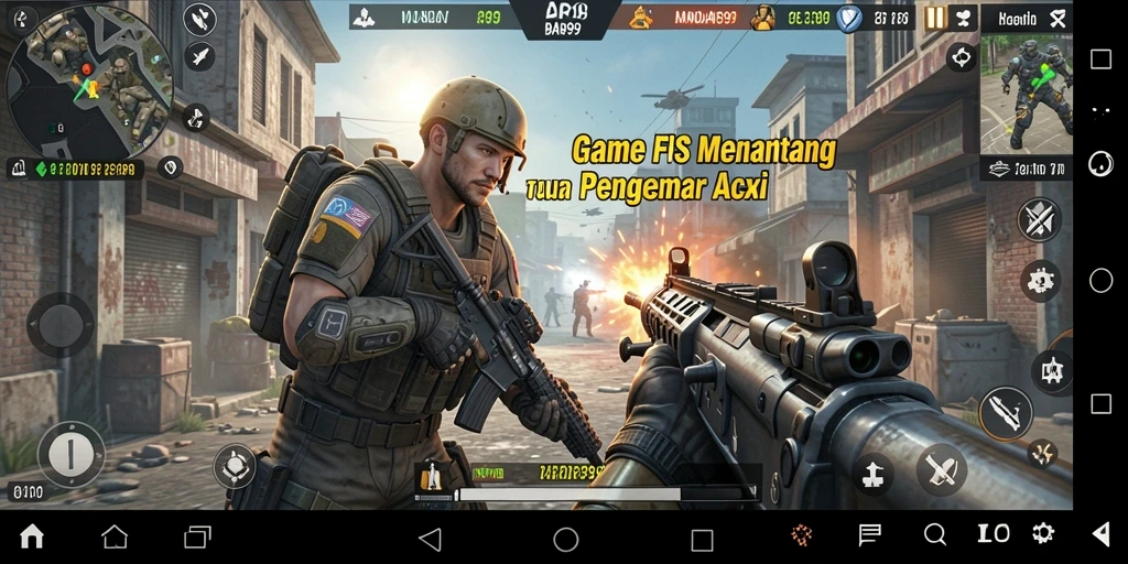 Tampilan gameplay BANDAR99 yang intens dan penuh aksi.
