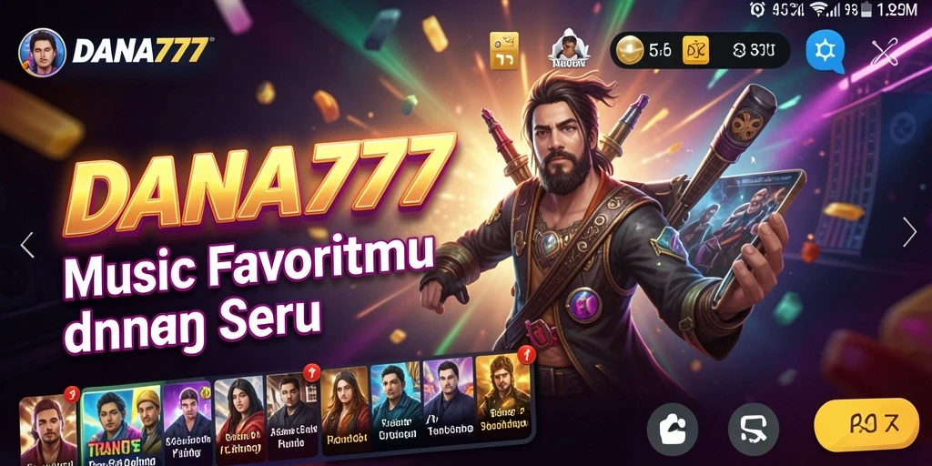 Tampilan gameplay DANA777 yang menarik dan interaktif.