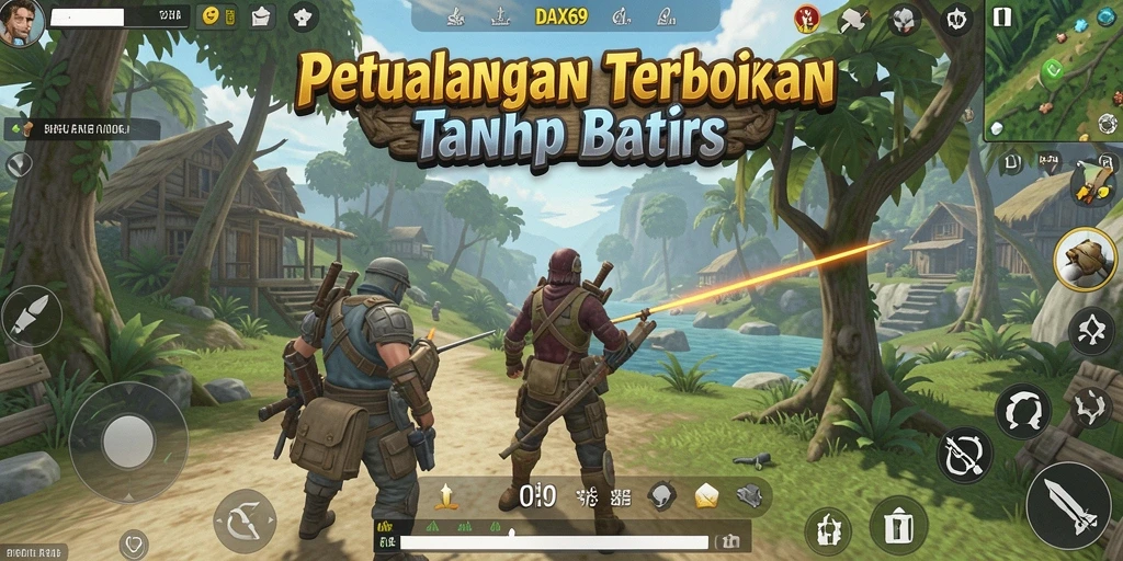 Tampilan gameplay DAX69 yang menawan dalam dunia Open World.