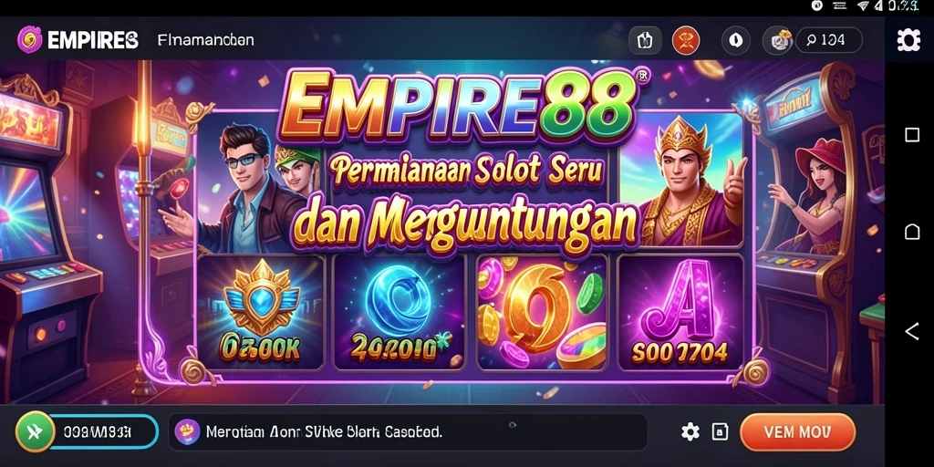 Tangkapan layar gameplay EMPIRE88 yang menampilkan keseruan permainan Slot.