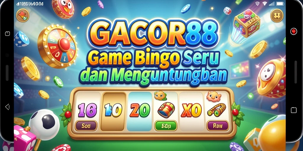 Tampilan gameplay Bingo yang menarik dan mengasyikkan.