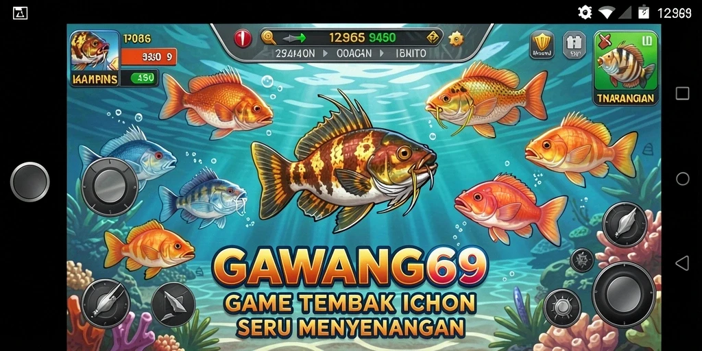Screenshot GAWANG69 menampilkan aksi tembak ikan yang seru.