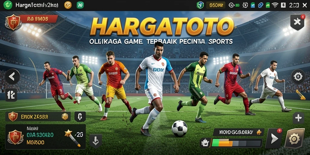 Tampilan gameplay HARGATOTO yang mendebarkan dan penuh aksi.