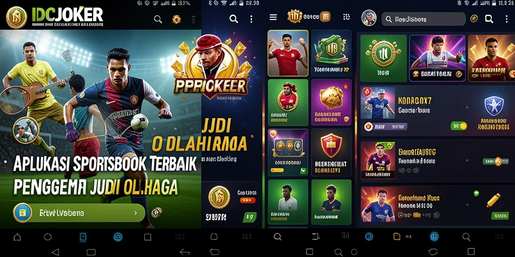 Tampilan gameplay menarik dari IDCJOKER dalam taruhan olahraga.