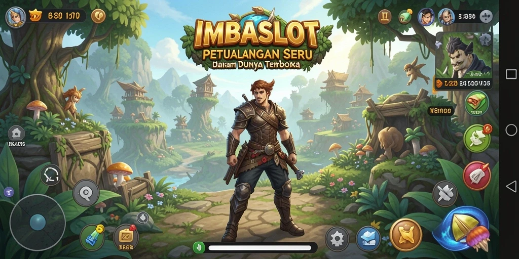 Tampilan gameplay IMBASLOT yang menakjubkan dalam dunia terbuka.