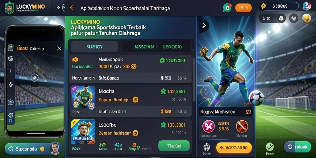 Tampilan gameplay <strong>LUCKYMINO</strong> yang menarik dan interaktif.