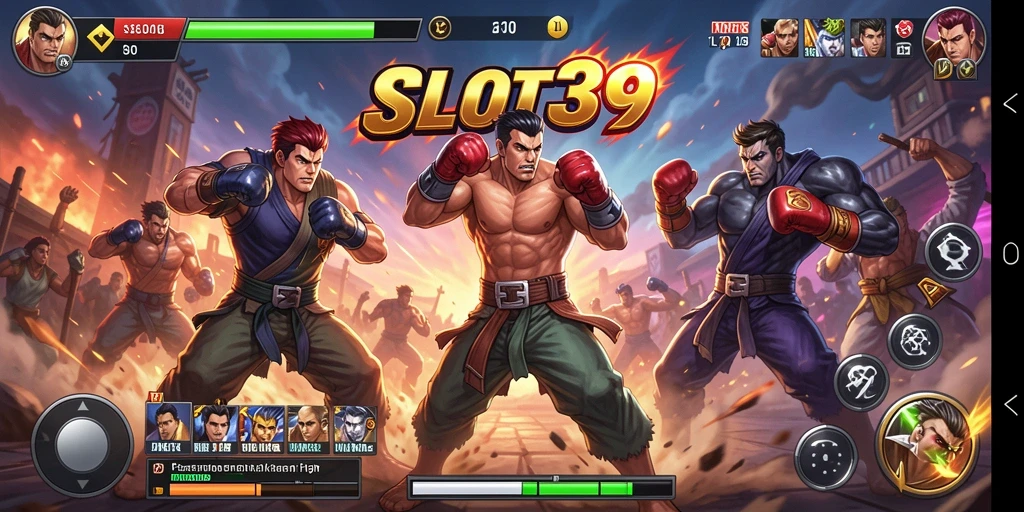 Tampilan gameplay SLOT39 yang seru dan mendebarkan.