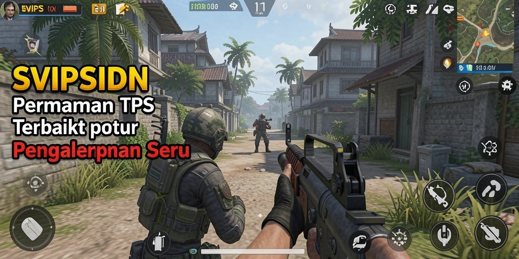 Tampilan gameplay mendebarkan dari SVIPSIDN yang penuh aksi.