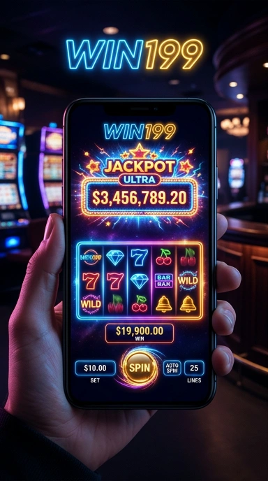 Tampilan antarmuka win199 yang modern dan mudah dinavigasi.